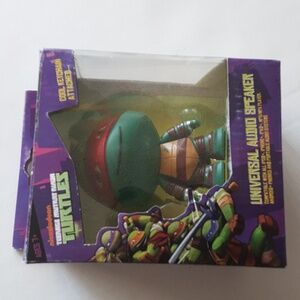 Nickelodeon Teenage Mutant Ninja Turtles Universal Audio Speakers w/ Keychain